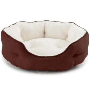 Fluffy's Pawsome Round Washable Bed for Pet