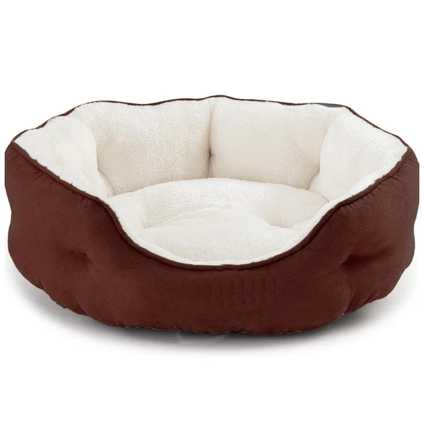 Fluffy's Pawsome Round Washable Bed for Pet